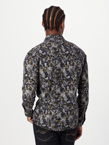 JOOP! Jeans Regularny krój Koszula 'Hanjo' w kolorze szary