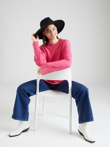Pull-over Pure Cashmere NYC en rose
