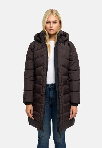 Manteau d’hiver 'Kaltnäschen 16' MARIKOO en marron : devant
