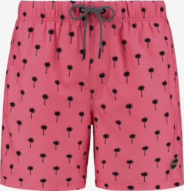 Shorts de bain Shiwi en rose : devant