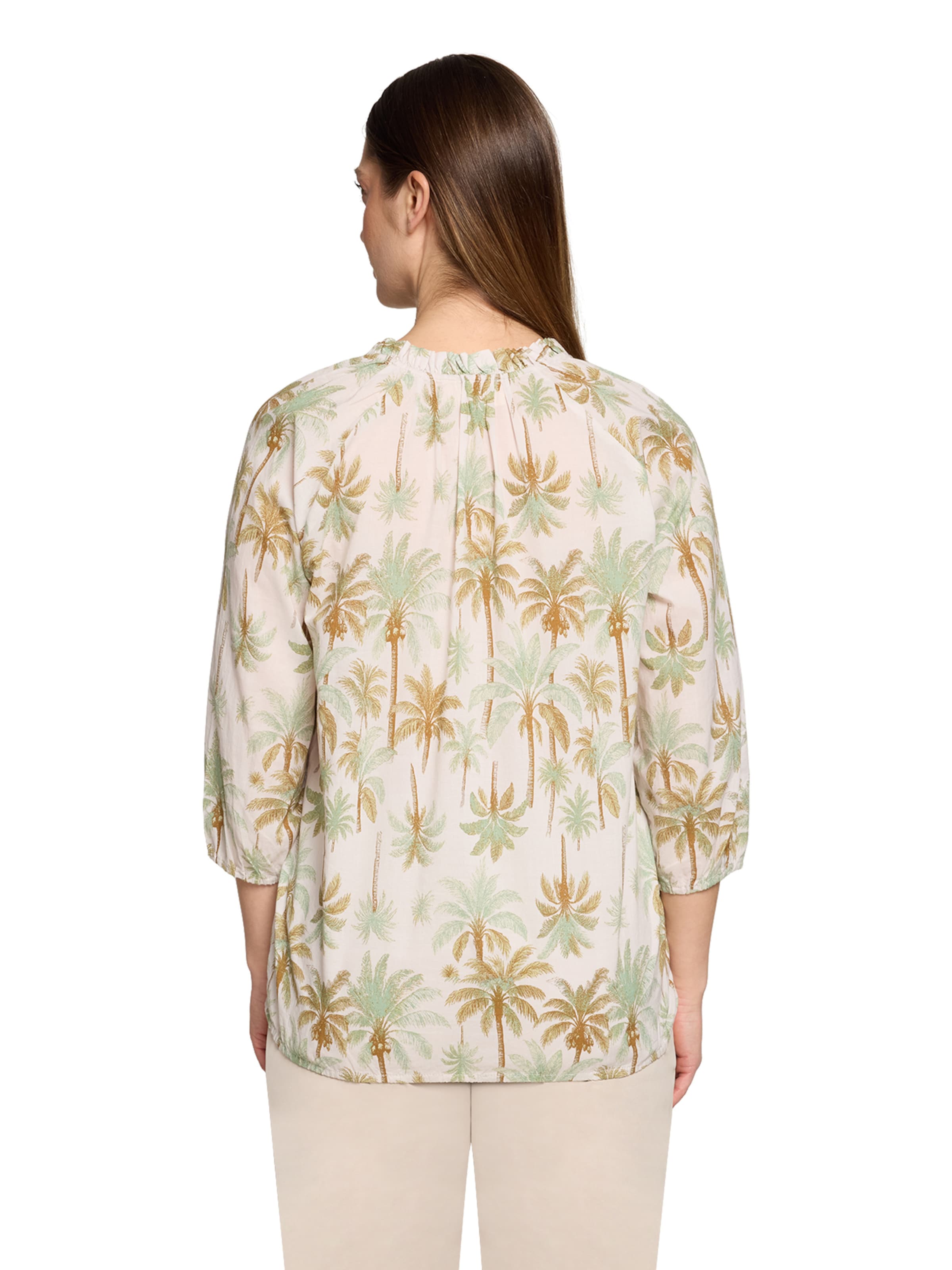 Cartoon Blouse in Beige