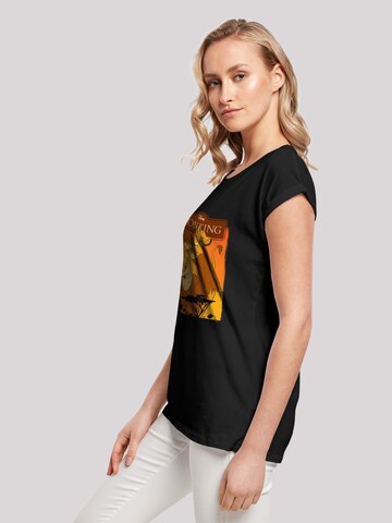 F4NT4STIC Shirt 'Disney König Der Löwen Simba Und Mufasa' in Black