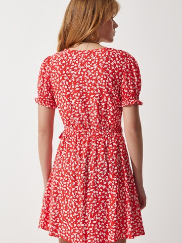 Happiness İstanbul Poletna obleka | oranžna barva