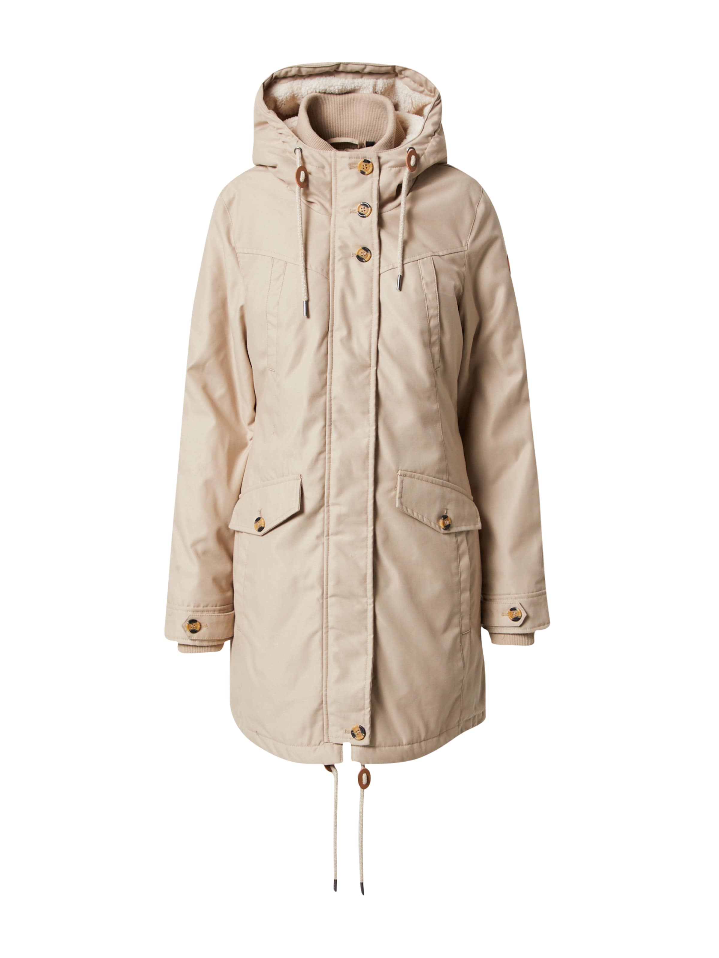WLD Winter Parka 'Spicy Eden III' in Beige: front