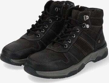 HUSH PUPPIES Schnürstiefel in Schwarz