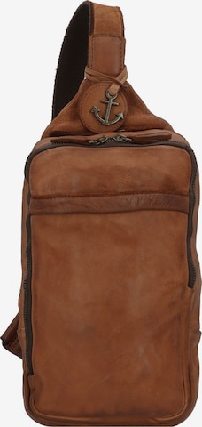 Sac à bandoulière 'Phoenix' Harbour 2nd en marron : devant