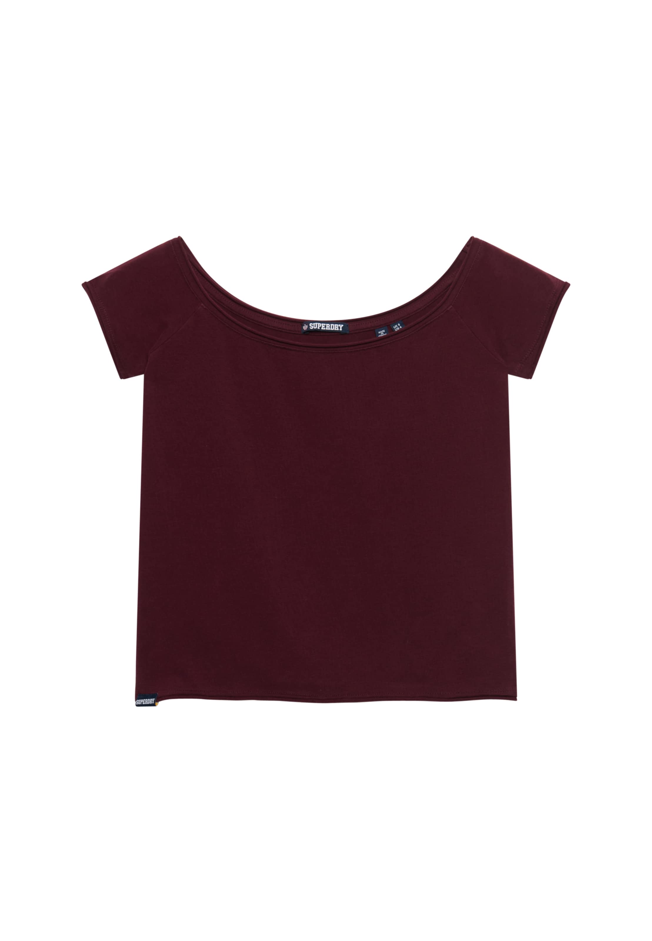Superdry & Co Shirt 'Bardot' in Rood: voorkant