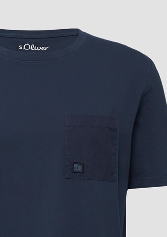 T-Shirt s.Oliver en bleu