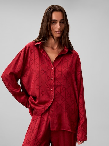 Calvin Klein Pyjama in Rot