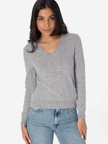 UNITED COLORS OF BENETTON Sweater in Grey: front