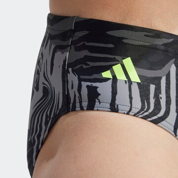 Pantaloncini sportivi da bagno 'Performance Graphic' di ADIDAS PERFORMANCE in grigio