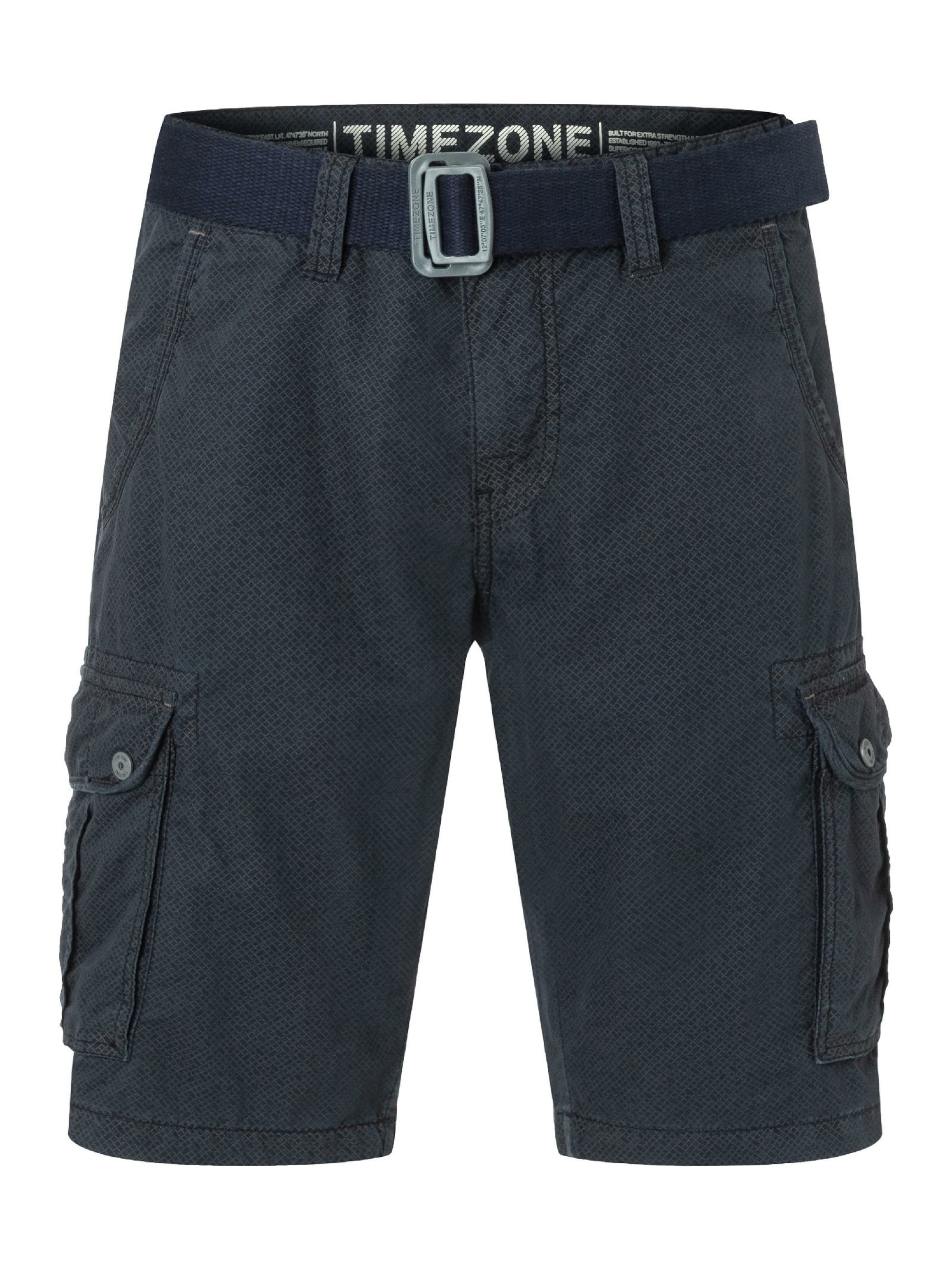 TIMEZONE Regular Shorts 'Maguire' in Blau: Vorderseite