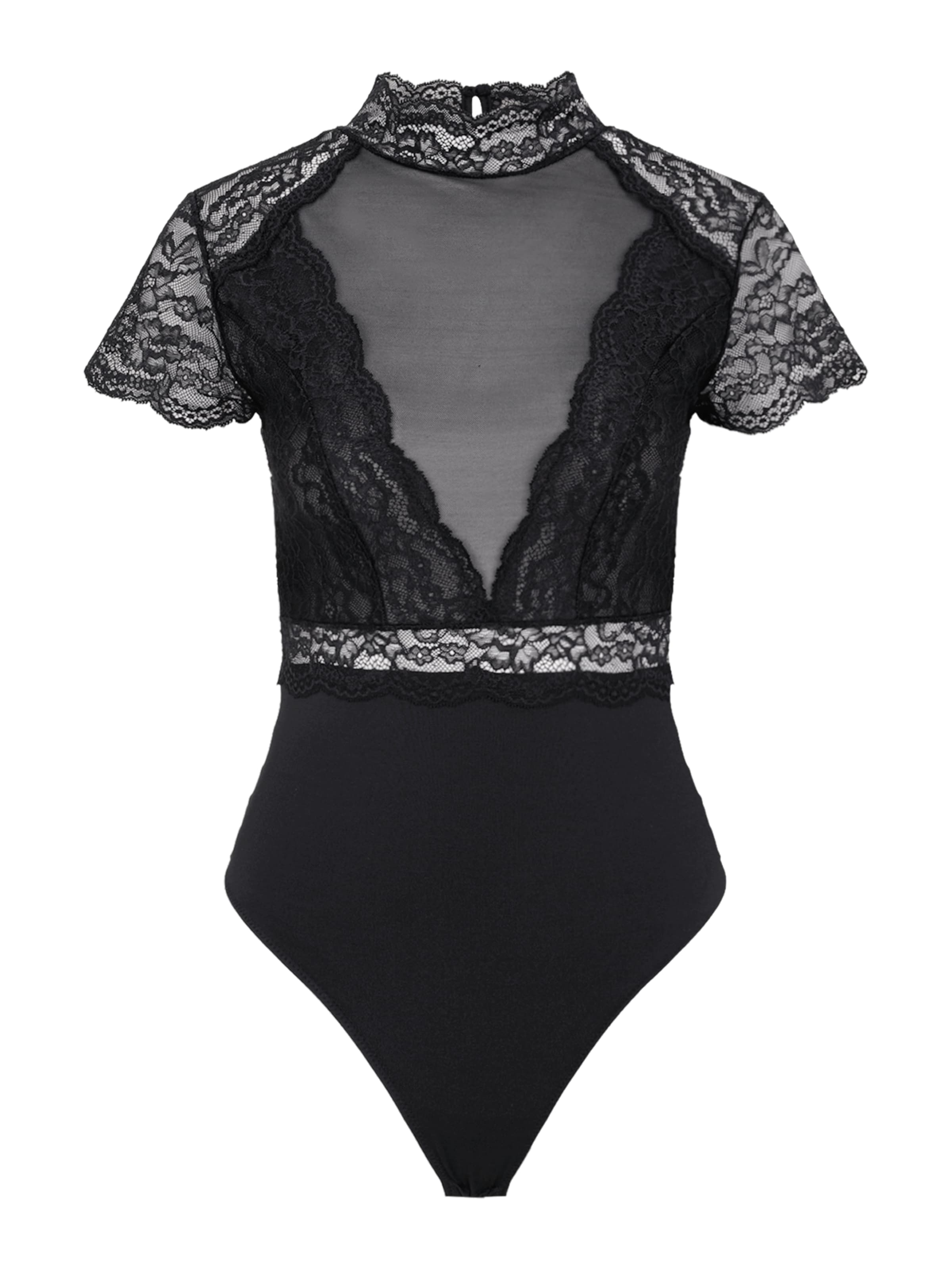 Guido Maria Kretschmer Women Blúzkové body 'Rosalia' - Čierna: predná strana