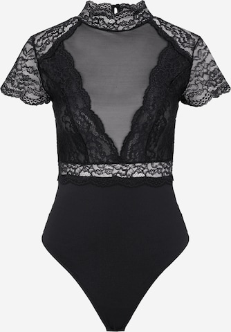 Guido Maria Kretschmer WomenBodi bluza 'Rosalia' - crna boja: prednji dio