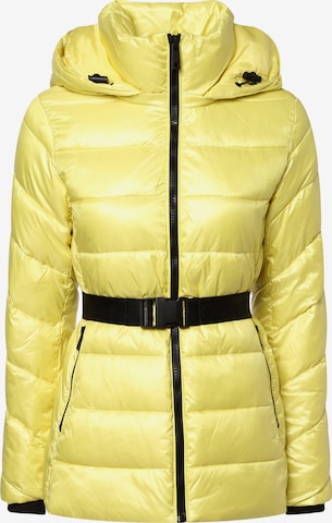 Calvin Klein Winter Jacket in Yellow: front