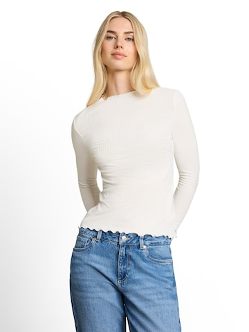 TOM TAILOR DENIM - Camiseta en blanco: frente
