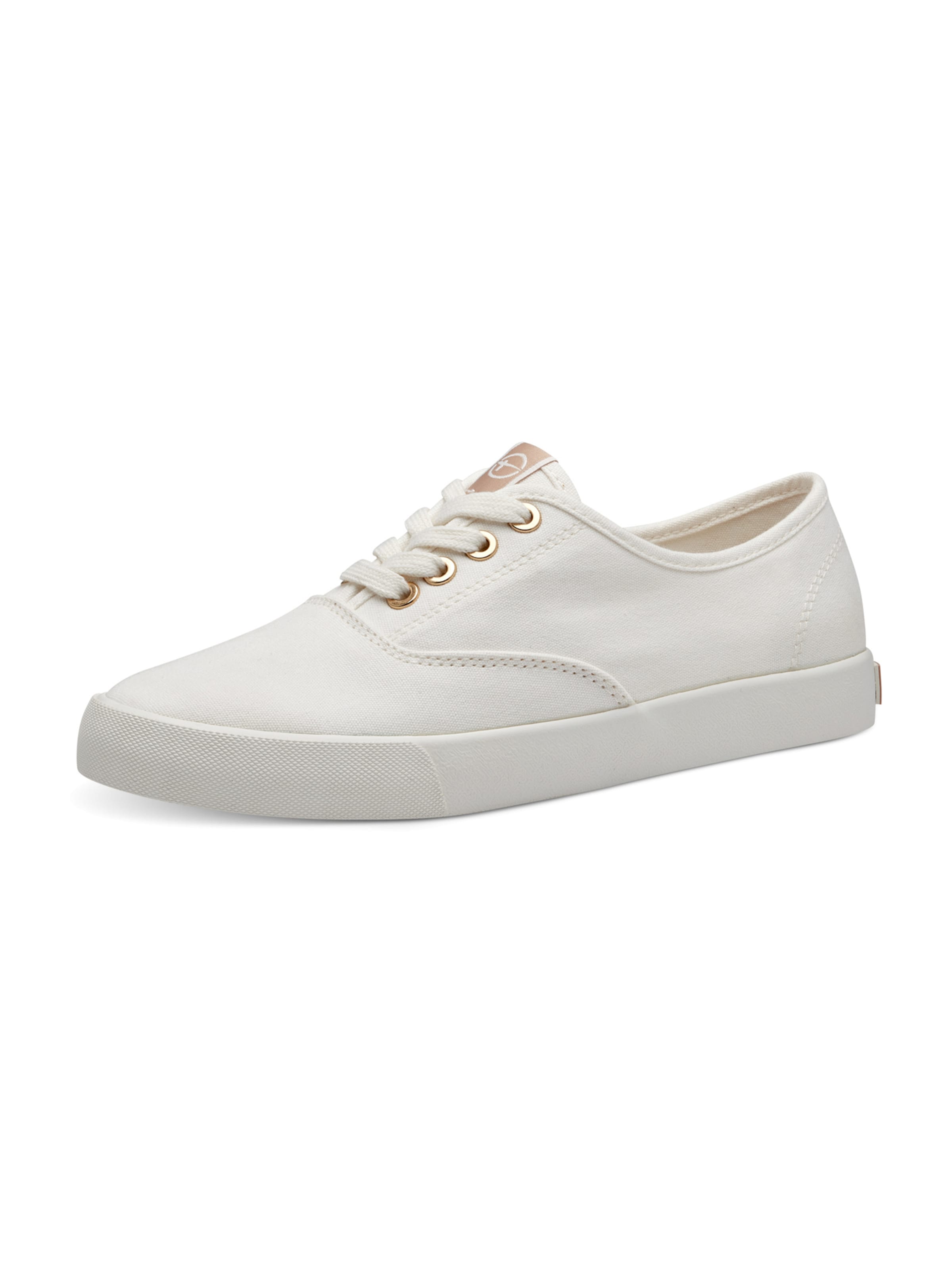 Sneaker low pe 36 Tamaris pe maro cămilă / alb, Vizualizare produs