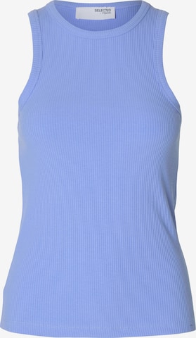 SELECTED Top 'SLFanna' in Blau: Vorderseite