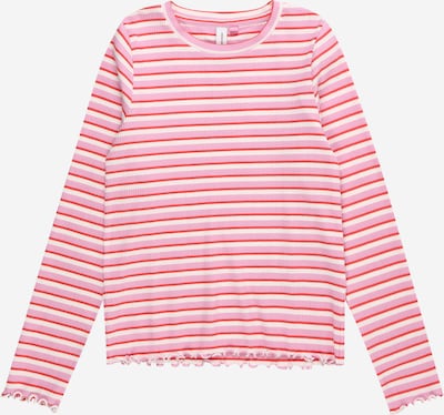 Vero Moda Girl T-shirt 'HELLE' i ljusrosa / röd / vit, Produktvy