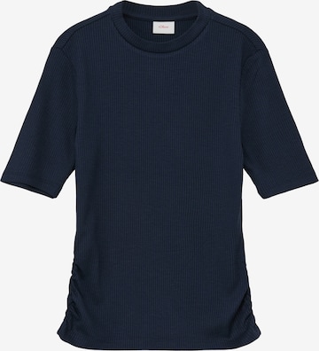 T-Shirt s.Oliver en bleu : devant