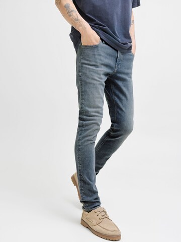 JACK & JONES Slimfit Jeans '12269561'‌‌‌‌‌‌‌‌ in Grau