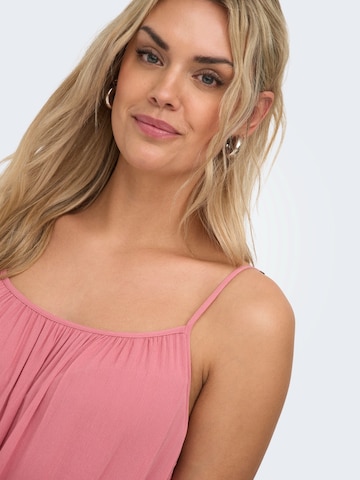 Robe d’été 'CARCHIARA' ONLY Carmakoma en rose