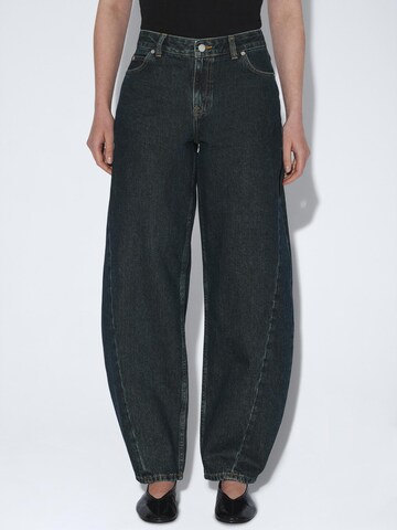 Dr. Denim Loosefit Jeans 'Nanci Mid Barrel Seam' in Blauw