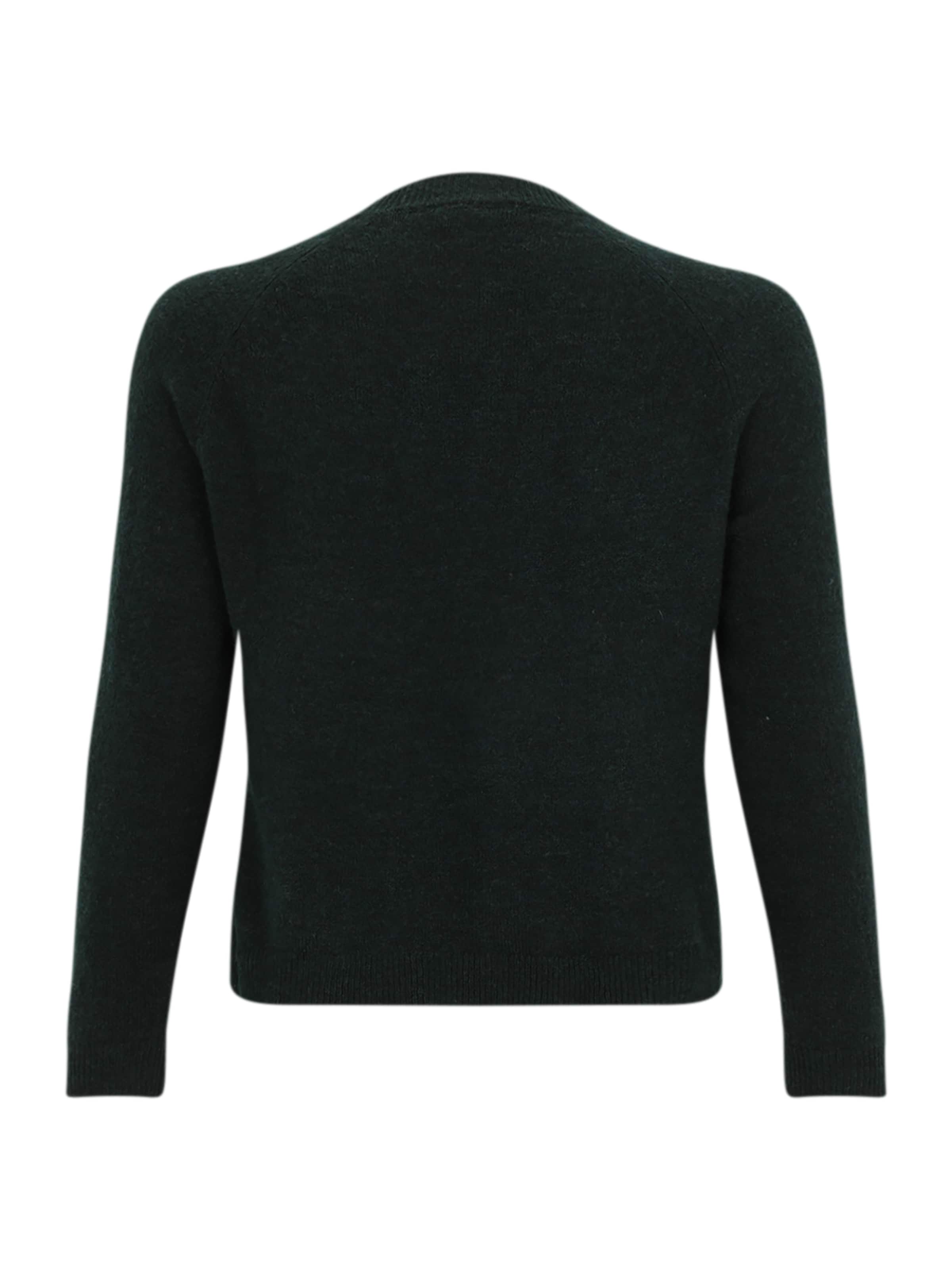 PIECES Curve Pullover in Grün