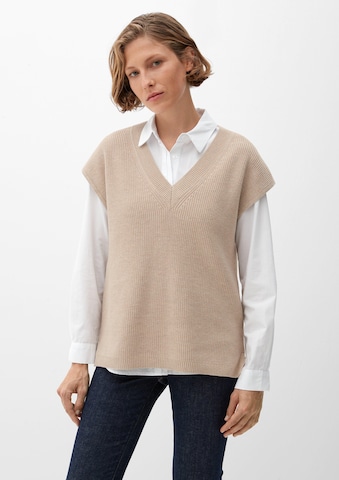 s.Oliver Pullover i beige: forside