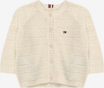 TOMMY HILFIGER Strickjacke in Beige: predná strana