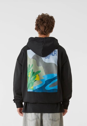 Lost Youth Sweatshirt 'Amalfi Coast' in Black