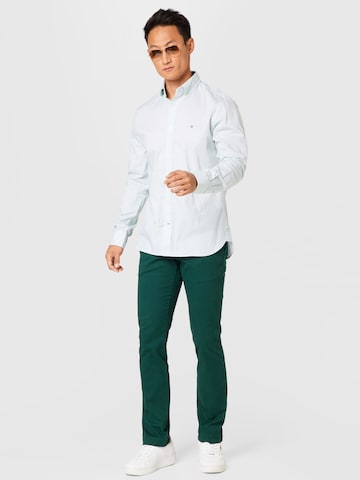 TOMMY HILFIGER Slimfit Chino 'Bleecker' in Groen