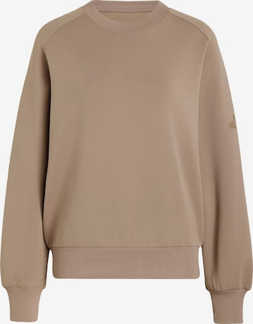ADIDAS SPORTSWEAR - Camiseta deportiva 'Soft Lux' en beige: frente