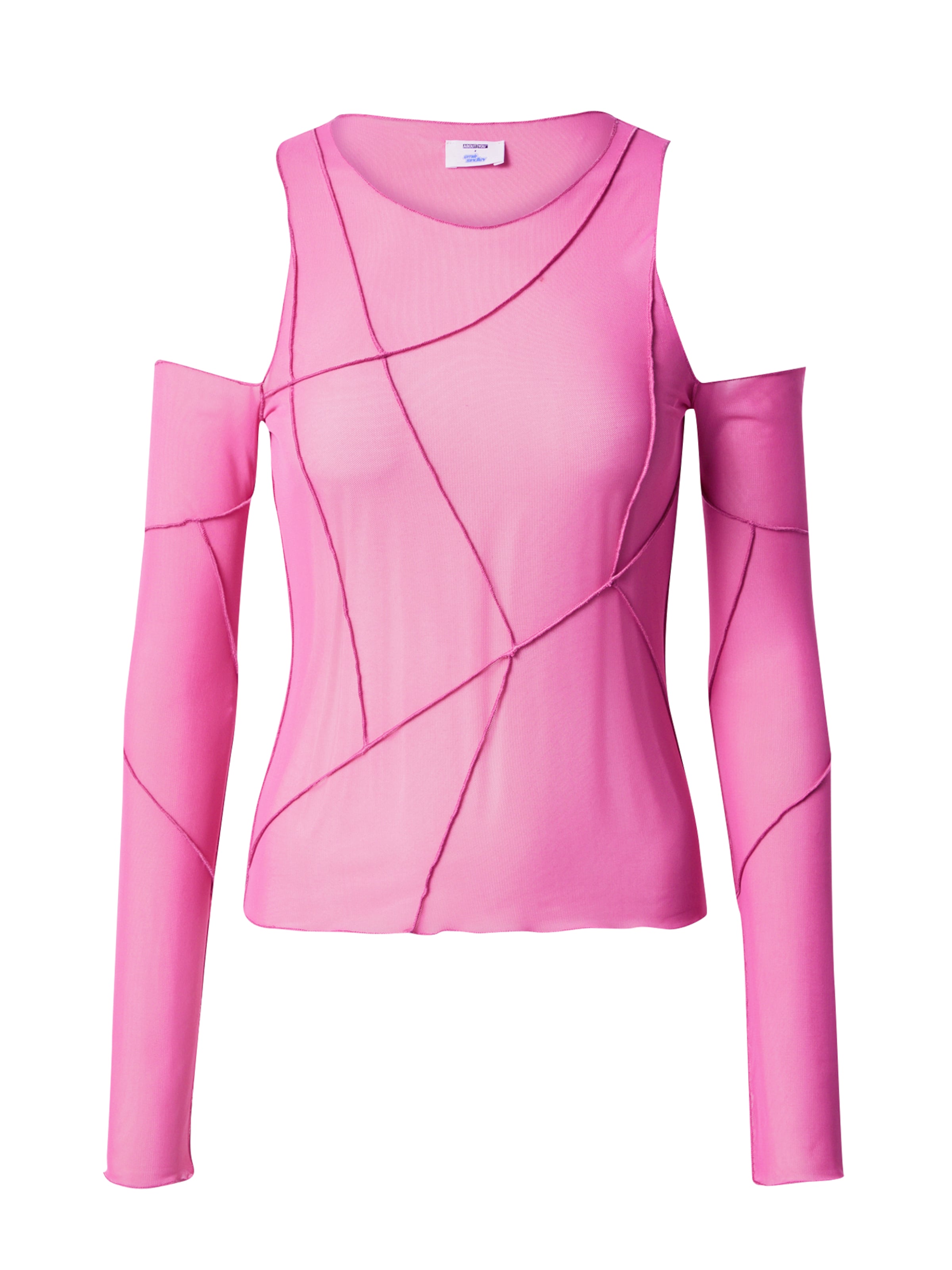 ABOUT YOU x Emili Sindlev - Camisa 'Biba' em rosa: frente