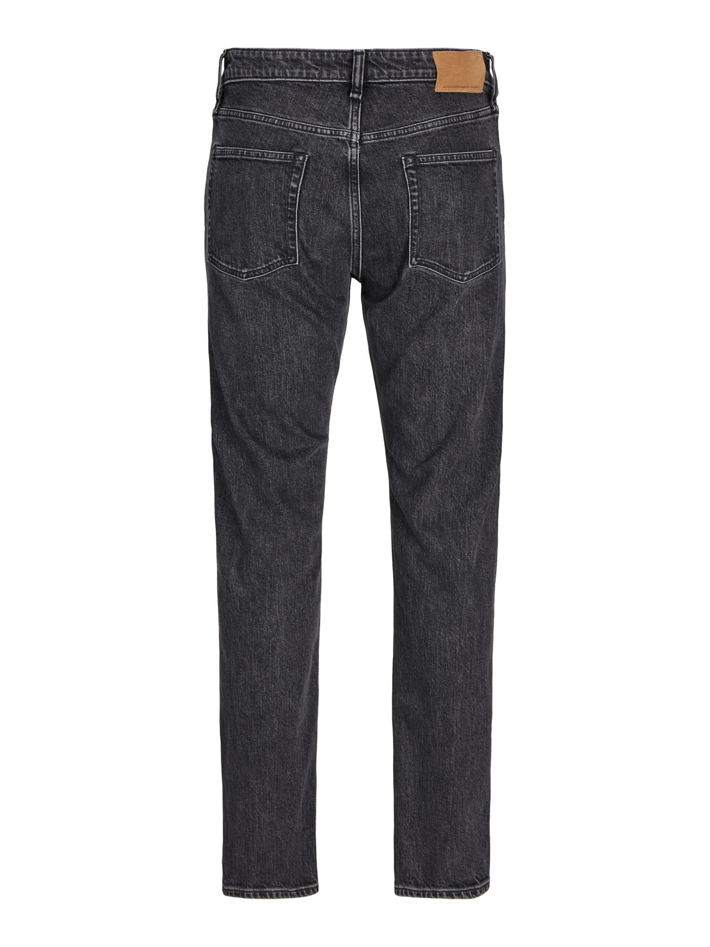 JACK & JONES Regular Jeans 'JJIChris JJClassic' in Zwart