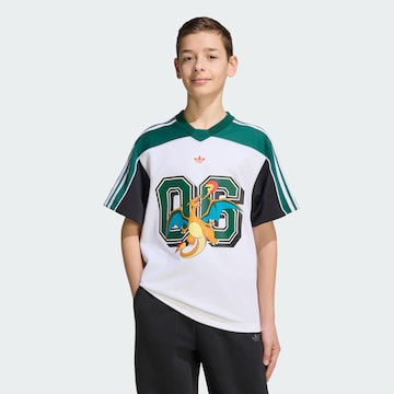 ADIDAS ORIGINALS Shirt 'Pokemon' in Wit: voorkant