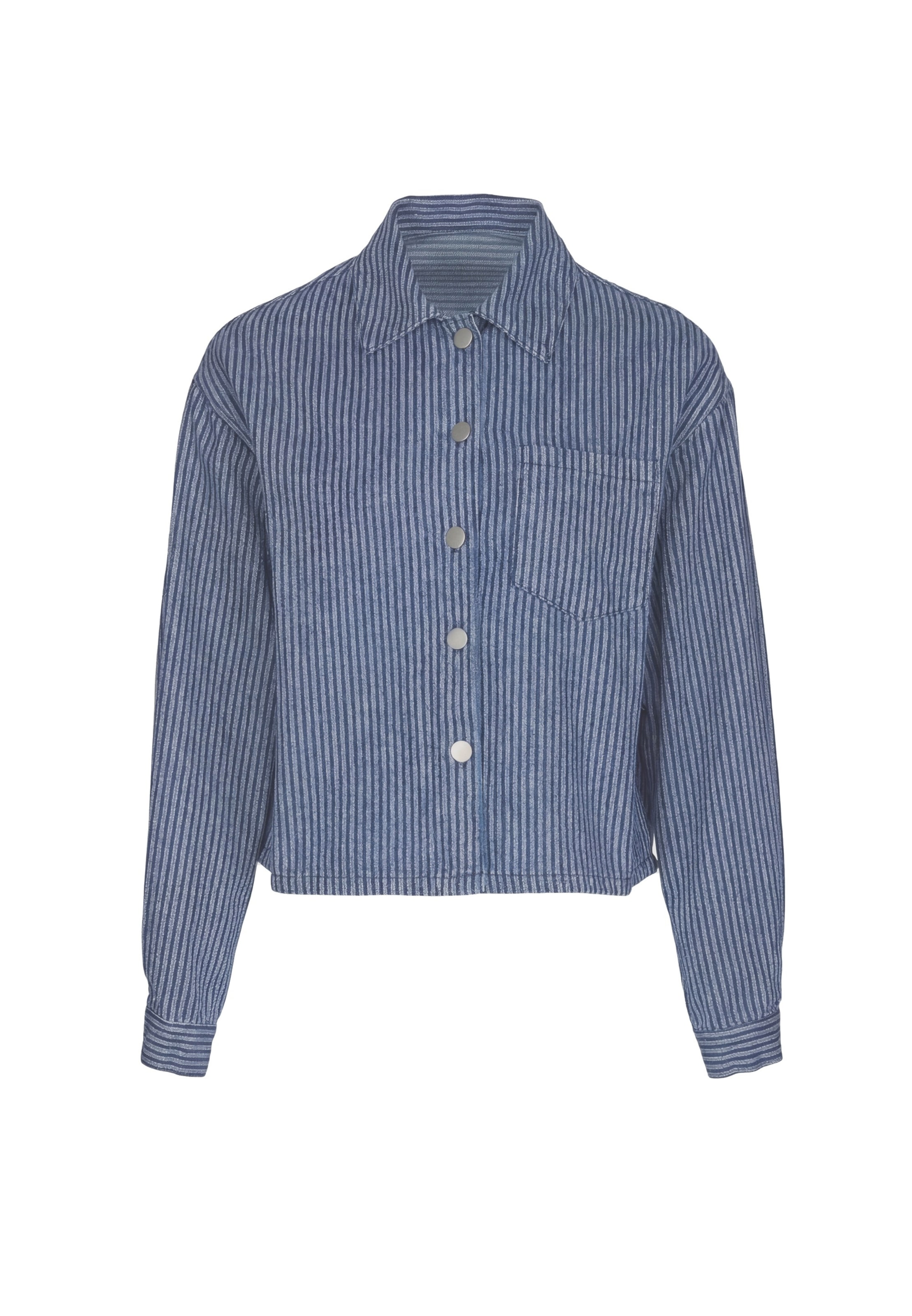 MYMO Shirt in M in de kleur Blauw, Productweergave