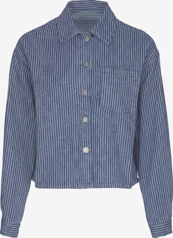 MYMO Shirt in Blauw: voorkant