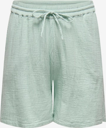 ONLY Carmakoma - Pantalón 'CARThyra' en verde: frente