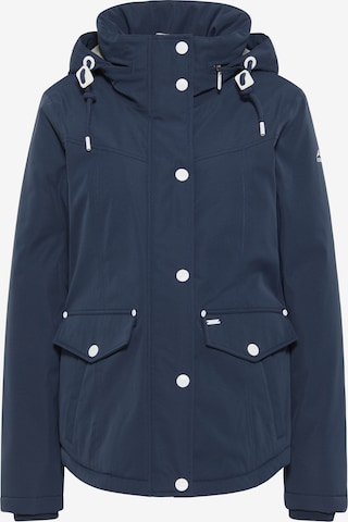 ICEBOUND Winter Jacket in Blue: front