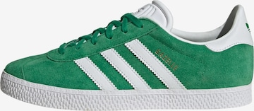 Sneaker 'Gazelle' di ADIDAS ORIGINALS in verde: frontale