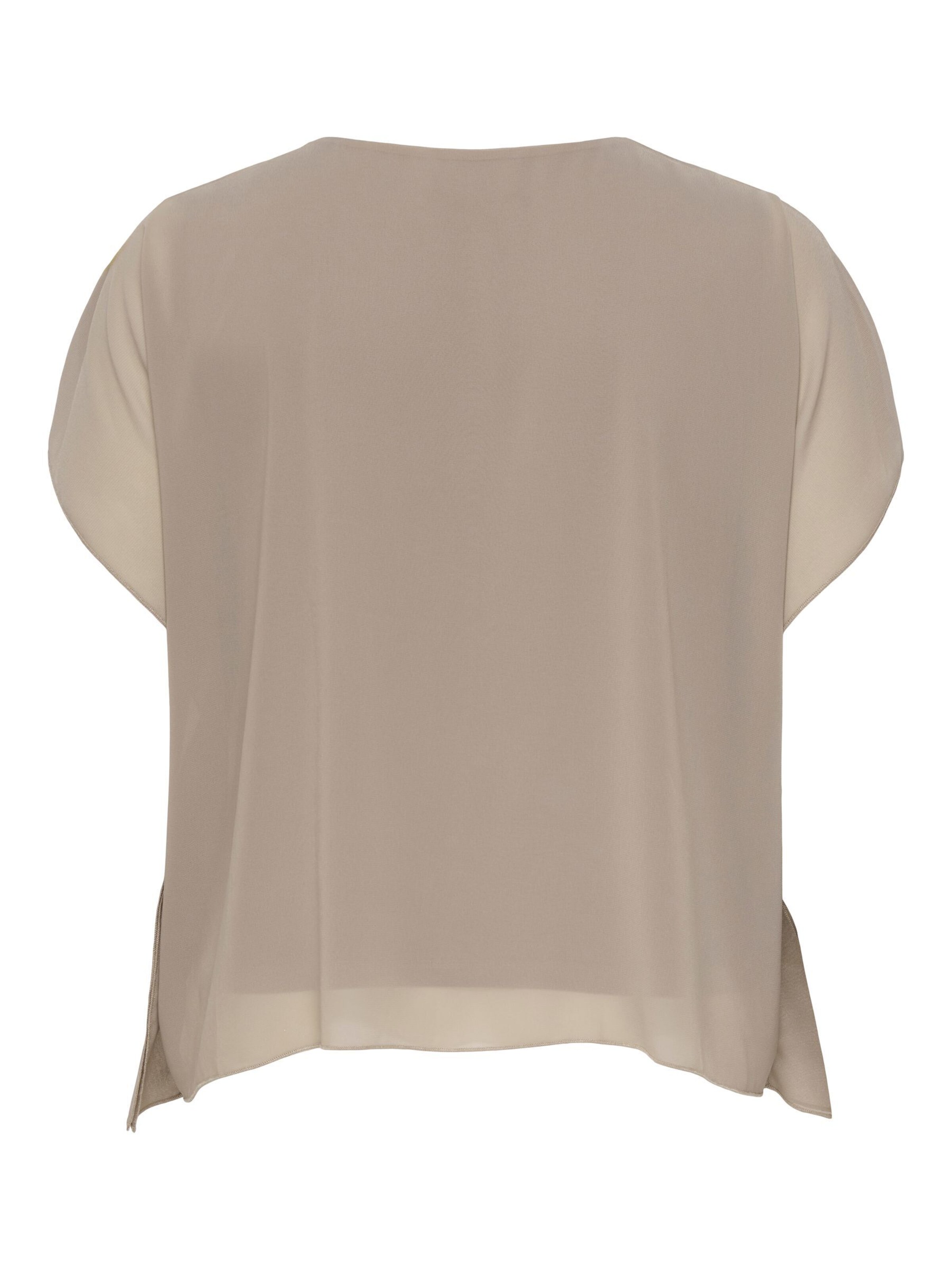 ONLY Carmakoma Bluse i grå