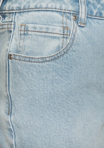 LASCANA Tapered Jeans in Blau