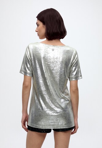MOS MOSH - Camiseta 'MMNiva' en plata