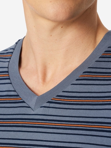 SCHIESSER Pyjama kort ' Casual Nightwear ' in Blauw