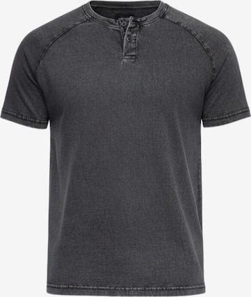 Ombre Shirt in Grijs: voorkant