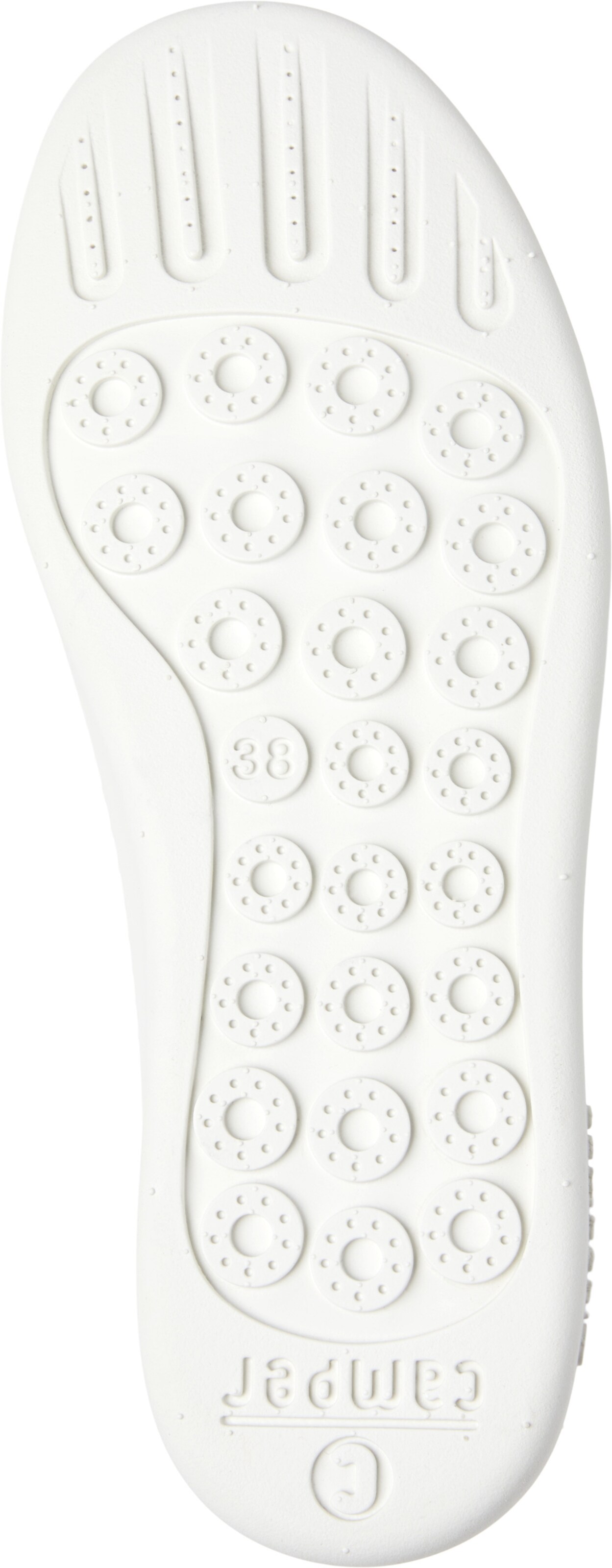 CAMPER Platform trainers 'Peu Touring' in White