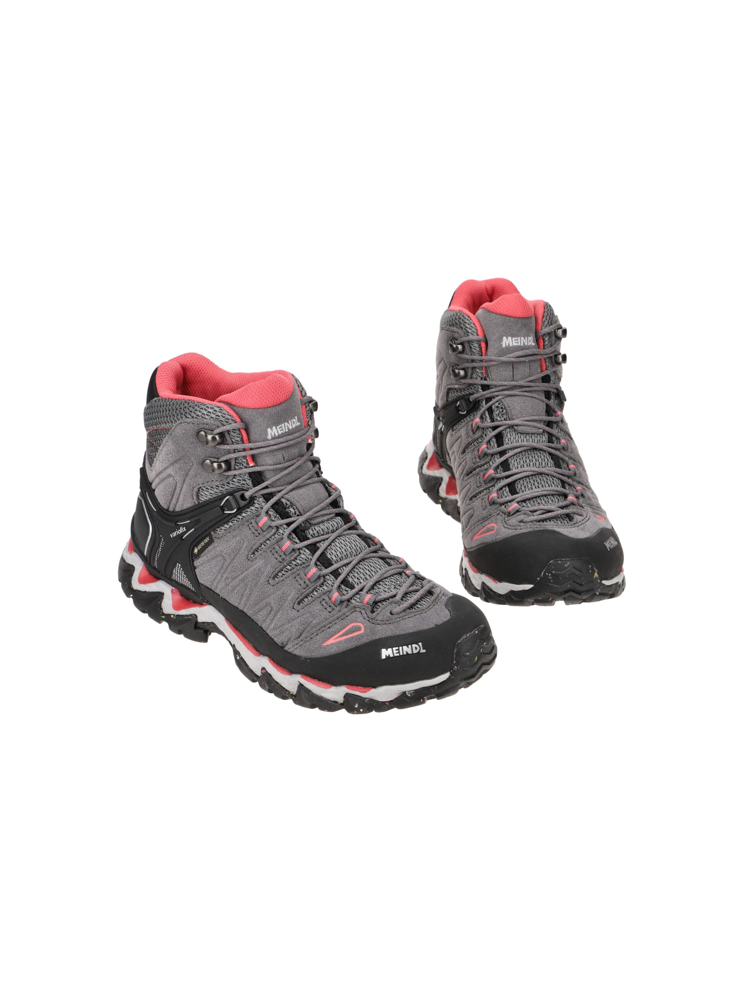 MEINDL Boots 'Meindl Lite Hike Lady GTX Stiefel grau rosa GORE-TEX 4691' in Grey