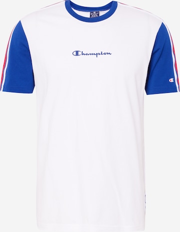 Champion Authentic Athletic Apparel Λειτουργικό μπλουζάκι σε λευκό: μπροστά