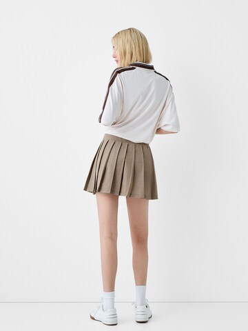 Jupe Bershka en beige